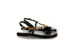 CARYATIS LEATHER SANDALS
