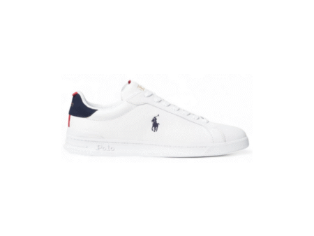 POLO RALPH LAUREN HRT CT II LOW TOP LACE SNEAKERS