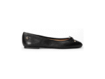 LAUREN RALPH LAUREN JAYNA LEATHER BALLET FLATS