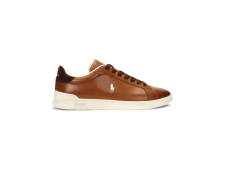 POLO RALPH LAUREN HRT CRT II LOW TOP LACE SNEAKERS