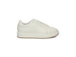 LAUREN RALPH LAUREN AINSLEY LEATHER LOW TOP LACE SNEAKERS