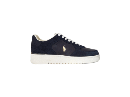 POLO RALPH LAUREN MASTERS CRT LOW TOP LACE SNEAKERS