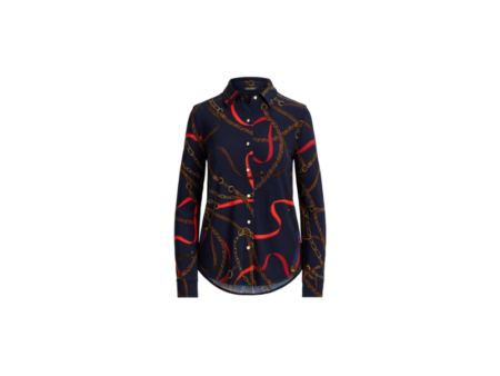 LAUREN LRL DAQUANE-LONG SLEEVE-CARDIGAN SHIRT