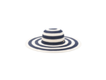 LAUREN RALPH LAUREN STRIPE SUN HAT