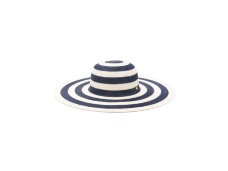 LAUREN RALPH LAUREN STRIPE SUN HAT