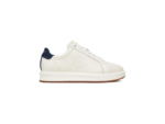 LAUREN RALPH LAUREN AINSLEY LEATHER LOW TOP LACE SNEAKERS