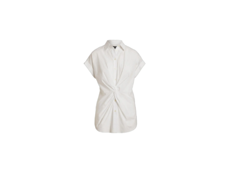 LAUREN LRL SILKY STRTCH COTTON-SHIRT