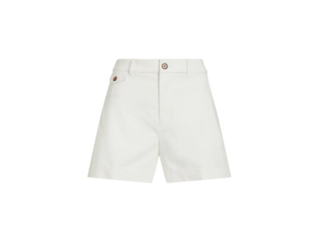 LAUREN LRL STRETCH DBL CTN-SHORTS